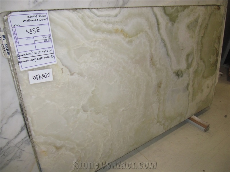 Onice Bianco Slab