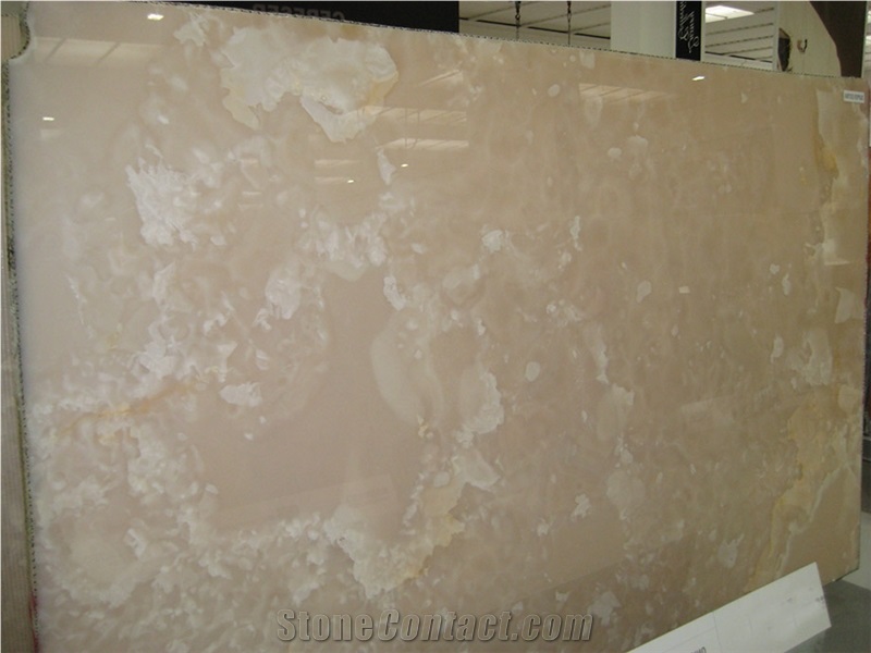 Onice Rosa Slab