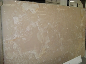 Onice Rosa Slab