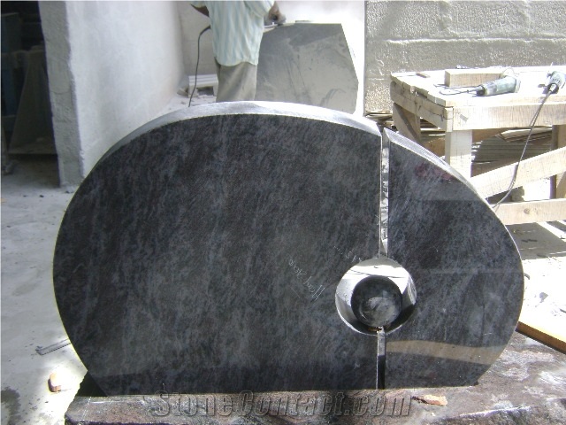 Orion Blue Granite Finished Product