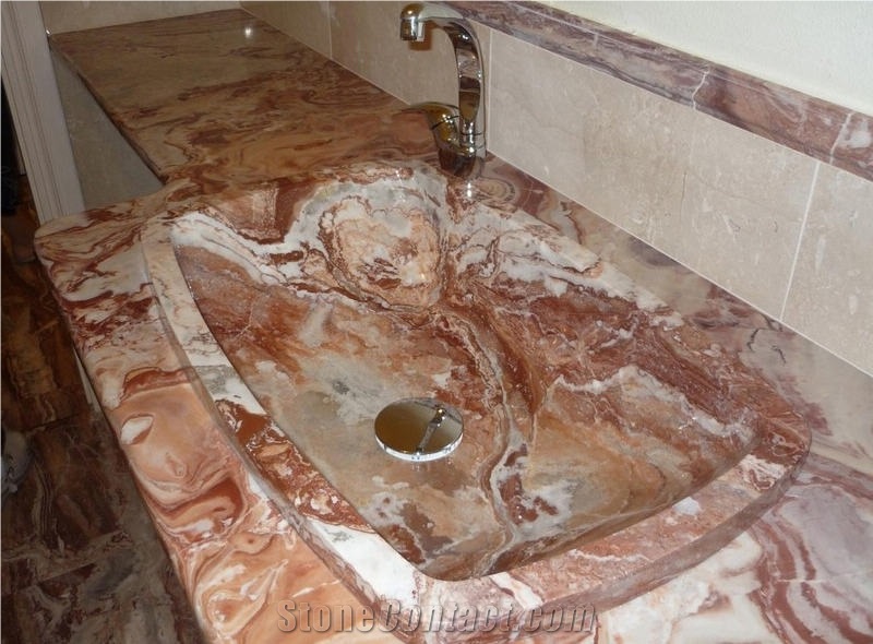 Orobico Grigio Rosa Marble Finished Product