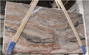 Orobico Grigio Rosa Marble Slab