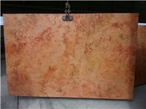Peach Travertine Slab