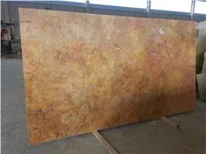 Peach Travertine Slab
