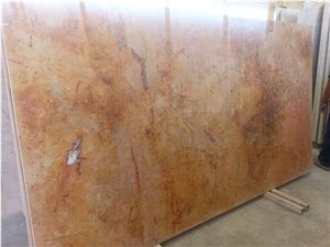 Peach Travertine Slab