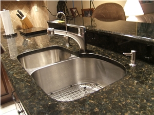 Peacock Gold Granite Finished Product