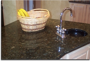 Peacock Gold Granite Finished Product