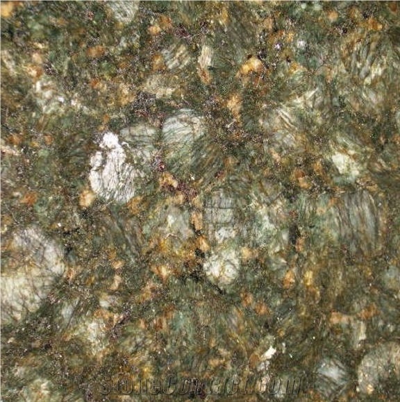 Peacock Gold Granite Tile