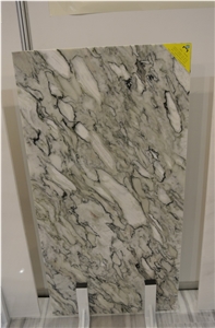 Peacock Green Light Marble Slab