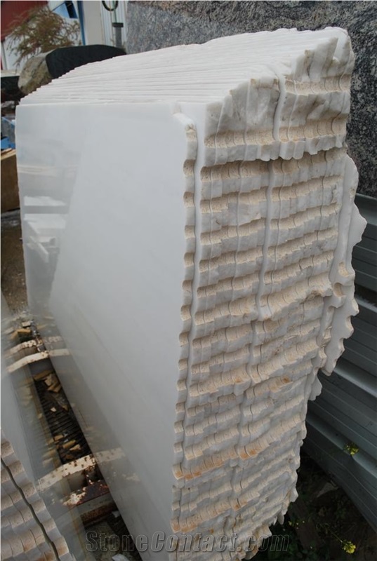 Pentelikon White Marble Slab