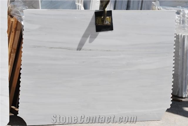 Pentelikon White Marble Slab