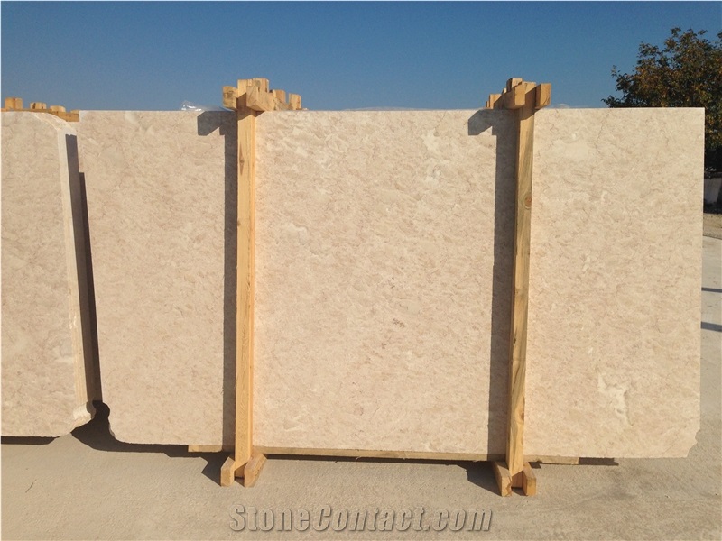 Perlato Beige Marble Slab