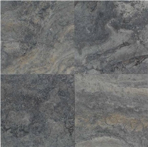 Persian Silver Travertine Finished Product