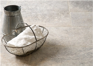 Persian Silver Travertine Finished Product
