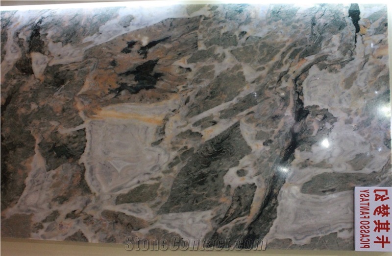 Picasso Fantasy Marble  Slab