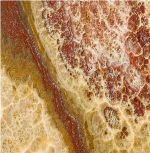 Picasso Red Onyx Tile