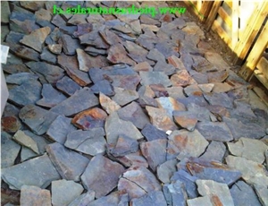 Piedra Laja Negra Slate Finished Product