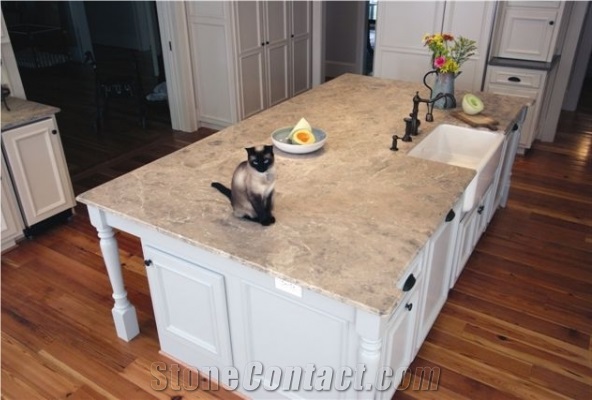 Piel Serpentina Marble Finished Product