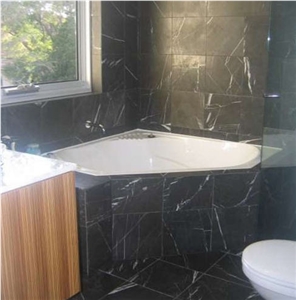Pietra Gray Marble Finished Product
