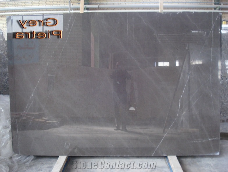 Pietra Gray Marble Slab