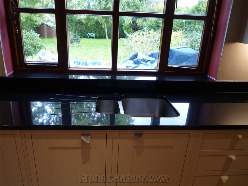 Pon Black Granite Finished Product