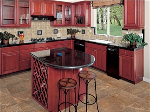 Pon Black Granite Finished Product
