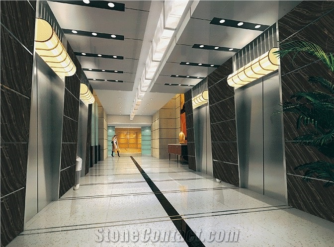 Prague Emperador Marble Finished Product