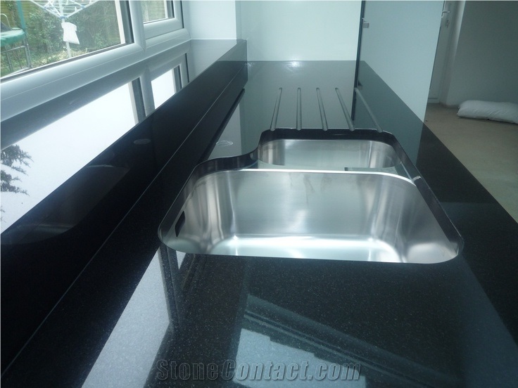 Premium Black Granite Finished Product