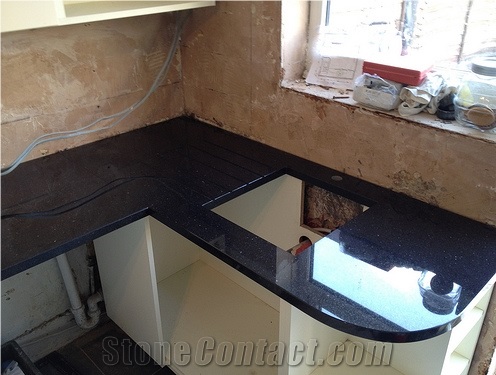 Premium Black Granite Finished Product