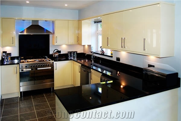 Premium Black Granite Finished Product