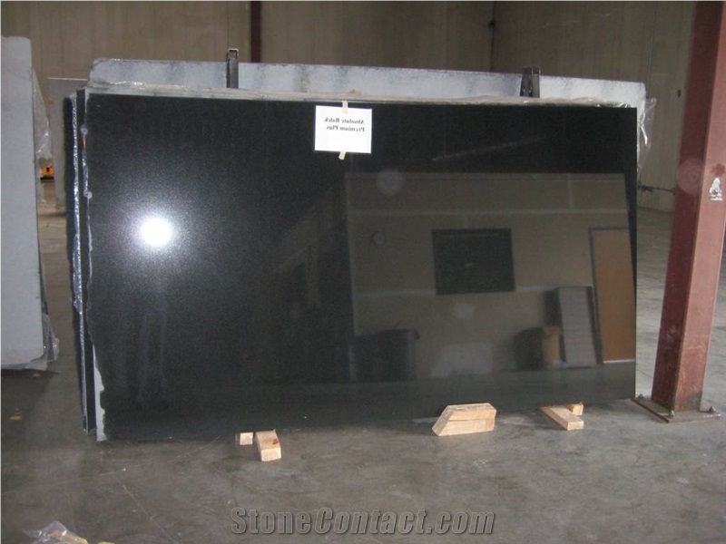 Premium Black Granite Slab