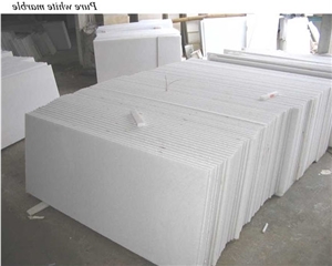 Pure White Marble Slab
