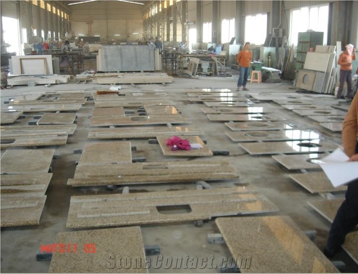 Putian Rust Granite Finished Product