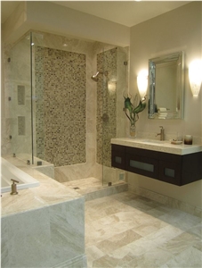 Queen Beige Marble Finished Product