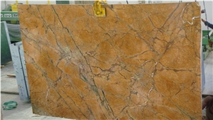 Rainforest Gold Marble Slab