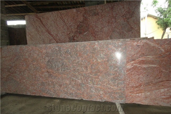 Red Agate Marble Slab