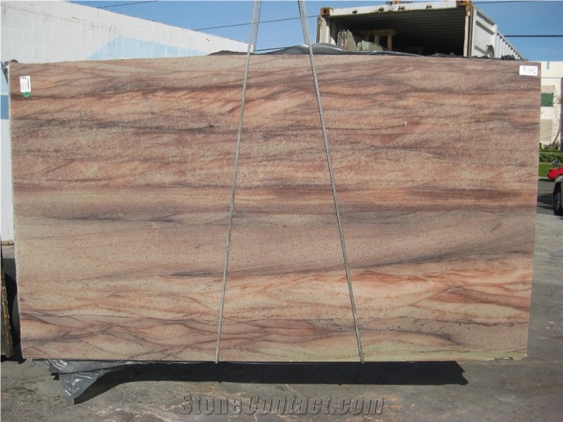 Red Colinas Granite Slab