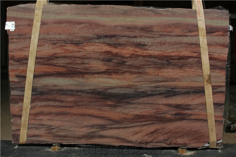Red Colinas Granite Slab