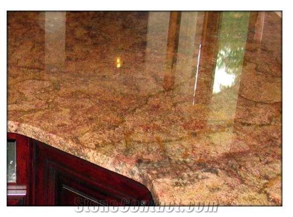 Red Montana Granite Finished Product