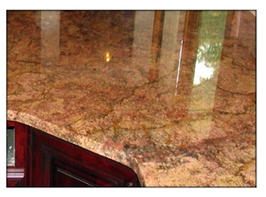 Red Montana Granite Finished Product