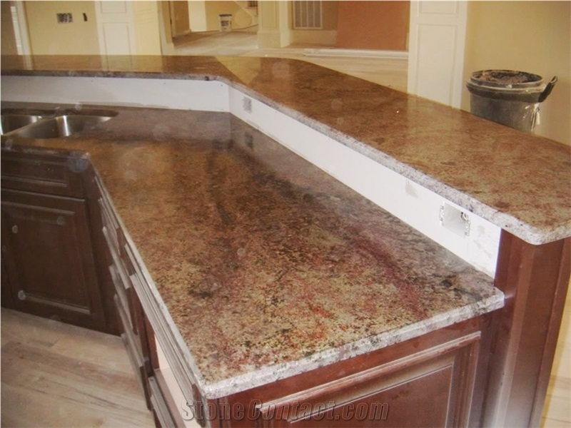 Red Montana Granite Finished Product