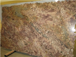 Red Montana Granite Slab