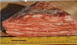 Red Raspberry Alabaster Slab
