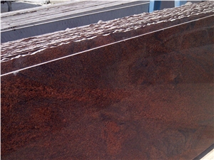 Red Samoka Granite Slab
