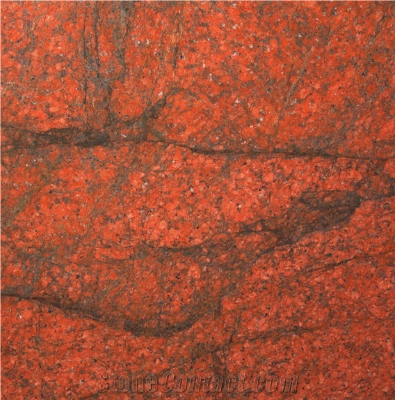 Red Sunset Granite Tile