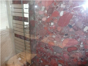Rhodium Bahia Granite Finished Product