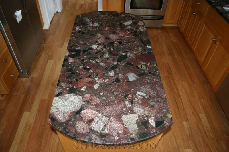 Rhodium Bahia Granite Finished Product