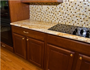 River Gold Granite Finished Product