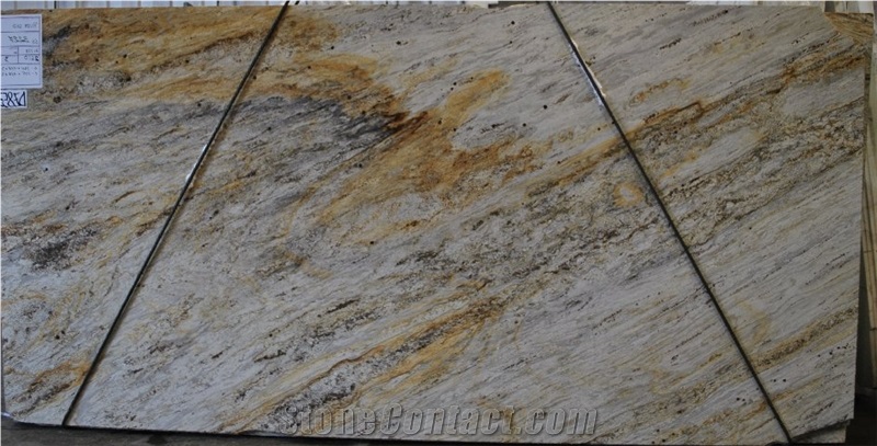 River Gold Granite Slab