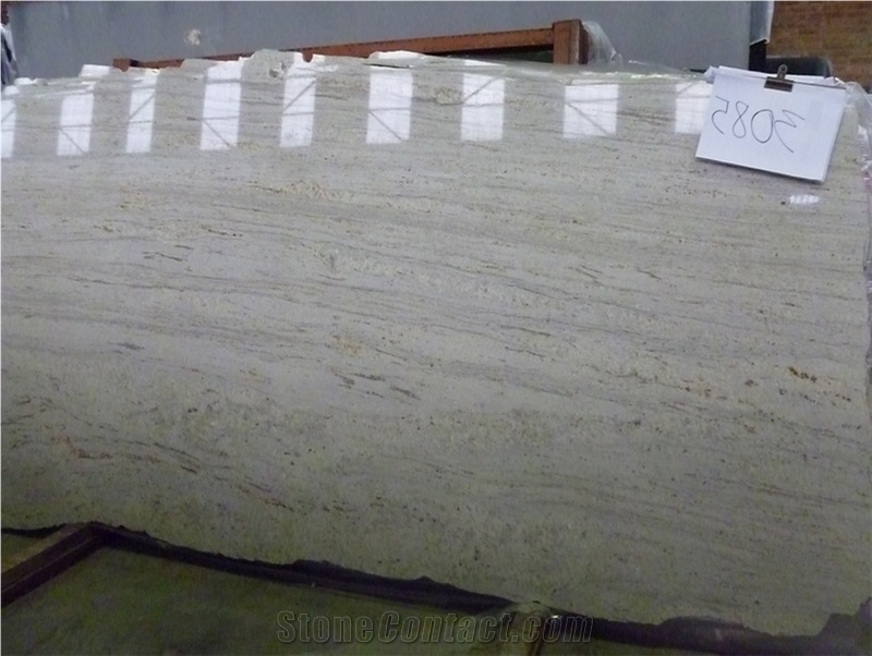 River White Granite Slab
